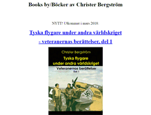 Tablet Screenshot of bergstrombooks.elknet.pl