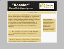 Tablet Screenshot of dossier.elknet.pl